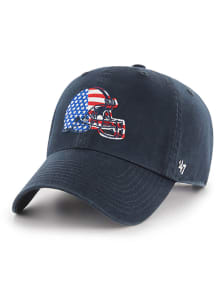 47 Cleveland Browns Spangled Banner Clean Up Adjustable Hat - Navy Blue