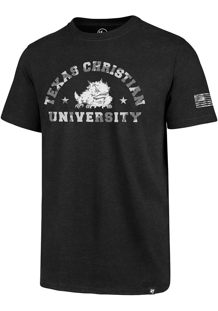 47 TCU Horned Frogs Black OHT Short Sleeve T Shirt