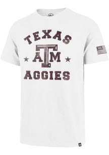 47 Texas A&amp;M Aggies White OHT Short Sleeve Fashion T Shirt