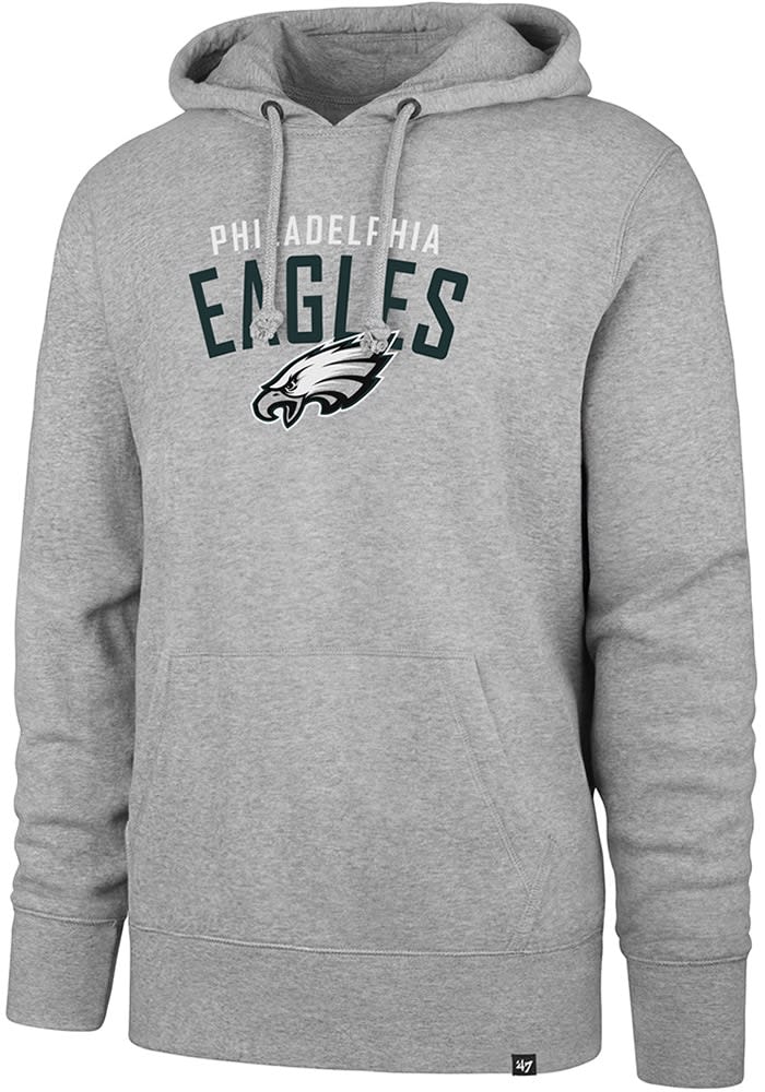 47 Philadelphia Eagles Eagle Throwback Headline Hoodie - Kelly Green