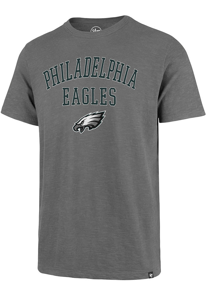 47 Philadelphia Eagles Grey Classic Track Short Sleeve Fashion T