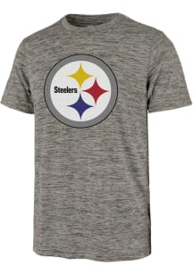 47 Pittsburgh Steelers Grey Topmark Short Sleeve T Shirt