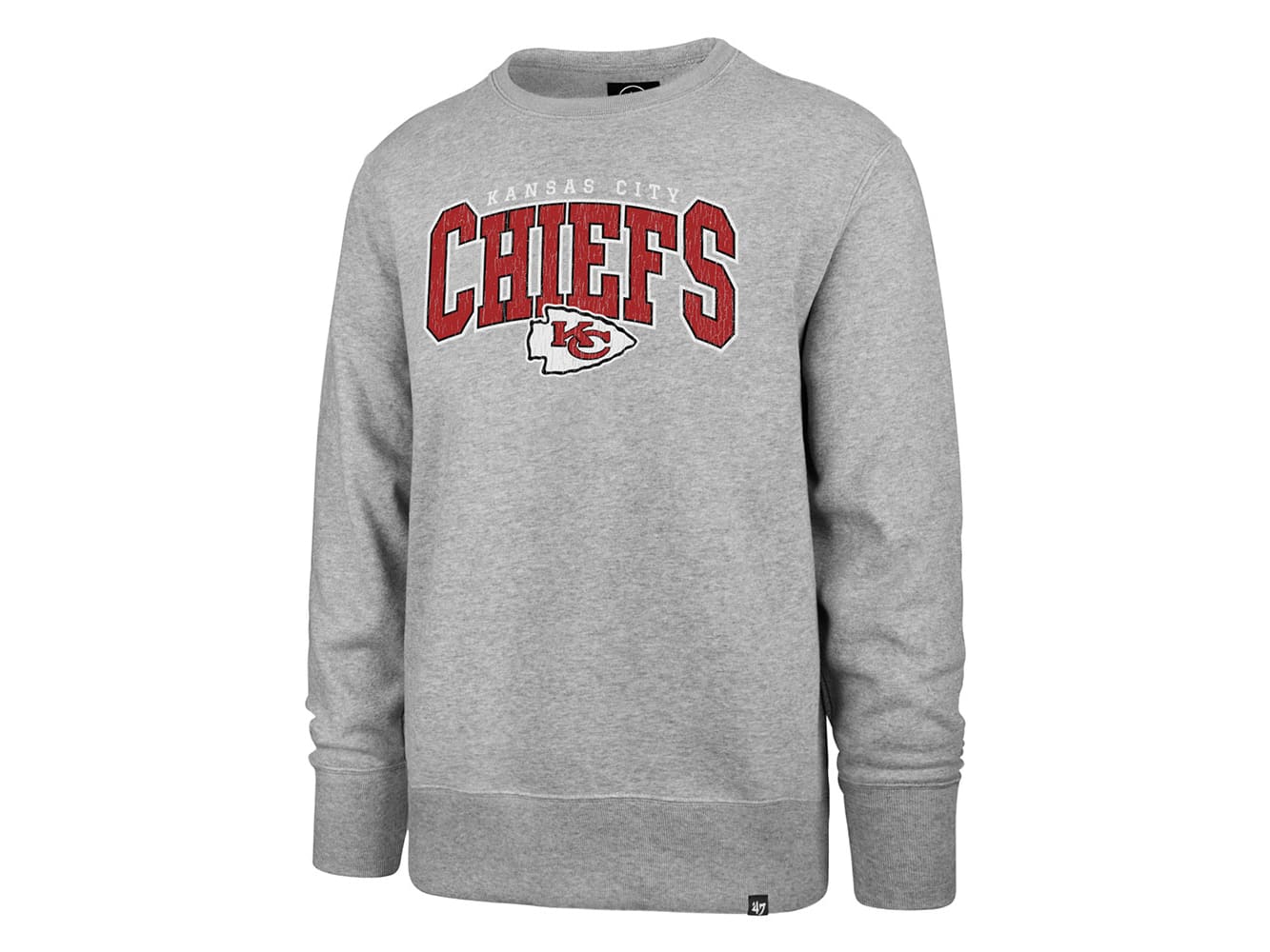 Kansas City Chiefs Mens Red Logo Big and Tall Hooded Sweatshirt