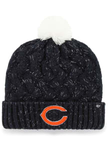 47 Chicago Bears Navy Blue Fiona Cuff Womens Knit Hat
