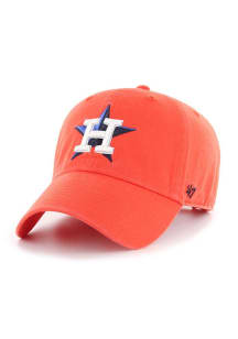 47 Houston Astros Clean Up Adjustable Hat - Orange