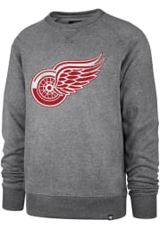 47 Detroit Red Wings Mens Grey Imprint Match Long Sleeve Fashion Sweatshirt