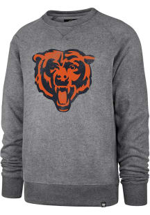 47 Chicago Bears Mens Grey Imprint Match Long Sleeve Fashion Sweatshirt