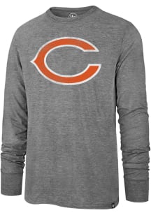 47 Chicago Bears Grey Imprint Match Long Sleeve Fashion T Shirt