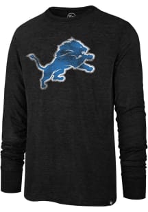 47 Detroit Lions Black Imprint Match Long Sleeve Fashion T Shirt