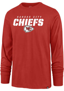 47 Kansas City Chiefs Red Traction Long Sleeve T Shirt