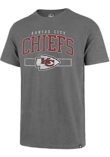 47 Kansas City Chiefs Grey Foundation Short Sleeve Fashion T Shirt