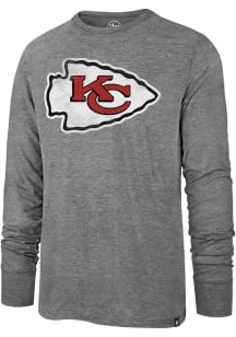 47 Kansas City Chiefs Grey Imprint Match Long Sleeve Fashion T Shirt