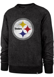 47 Pittsburgh Steelers Mens Black Imprint Match Long Sleeve Fashion Sweatshirt