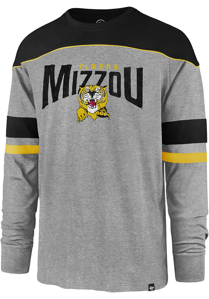 47 Missouri Tigers Grey Win Streak Long Sleeve Fashion T Shirt