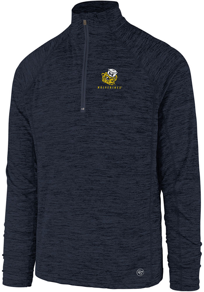 47 Michigan Wolverines Impact Pullover - Navy Blue