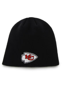 47 Kansas City Chiefs Black Basic Mens Knit Hat
