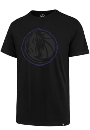 47 Dallas Mavericks Black Pop Imprint Short Sleeve T Shirt