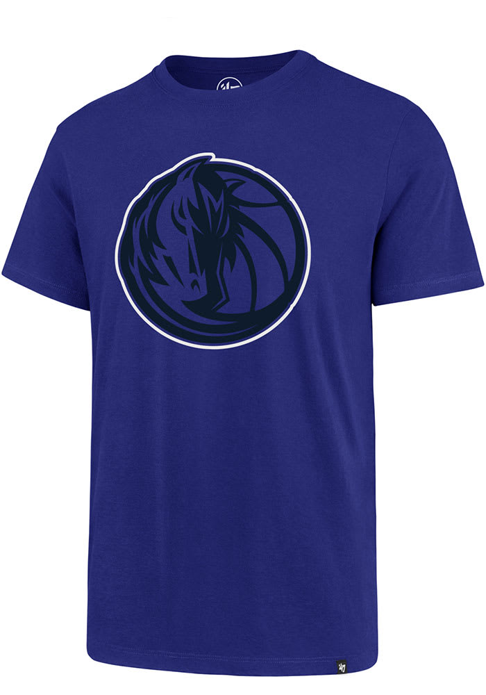 47 Dallas Mavericks Blue Pop Imprint Short Sleeve T Shirt