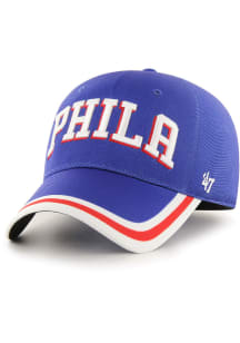 47 Philadelphia 76ers Mens Blue Jersey Solo Flex Hat