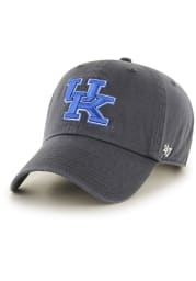47 Kentucky Wildcats Clean Up Adjustable Hat - Charcoal