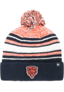 47 Chicago Bears Navy Blue Bubbler Cuff Youth Knit Hat