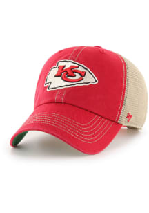 47 Kansas City Chiefs Trawler Clean Up Adjustable Hat - Red