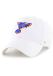 47 St Louis Blues Retro Clean Up Adjustable Hat - White