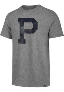 47 Philadelphia Phillies Grey Block P Imprint Match Short Sleeve Fashion T Shirt