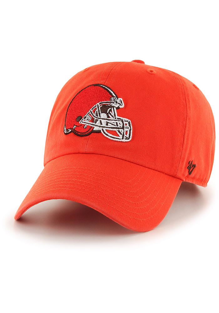 47 Brand Cleveland Browns NFL Clean Up Strapback Baseball Cap Dad