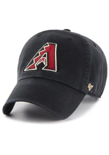 47 Arizona Diamondbacks Clean Up Adjustable Hat - Black