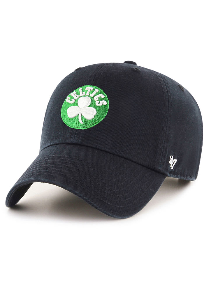 47 Boston Celtics Clean Up Adjustable Hat - Black