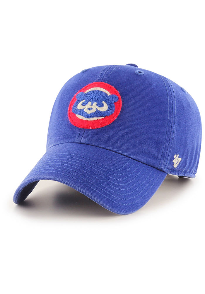 Chicago Cubs Hat Cap Throwback MLB 47 Brand Adjustable Cooperstown Baby Blue