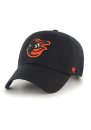 47 Baltimore Orioles Clean Up Adjustable Hat - Black