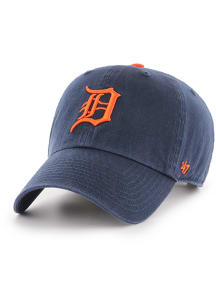 47 Detroit Tigers Clean Up Adjustable Hat - Navy Blue