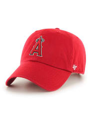 47 Los Angeles Angels Clean Up Adjustable Hat - Red