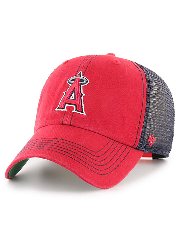 47 Los Angeles Angels Trawler Clean Up Adjustable Hat - Red