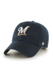 47 Milwaukee Brewers Clean Up Adjustable Hat - Navy Blue