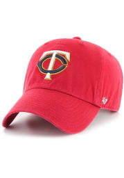 47 Minnesota Twins Clean Up Adjustable Hat - Red