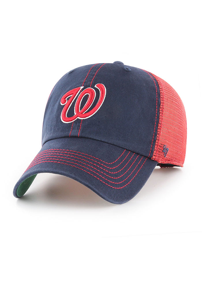 Washington Nationals New Era Neo 39THIRTY Unstructured Flex Hat- Black