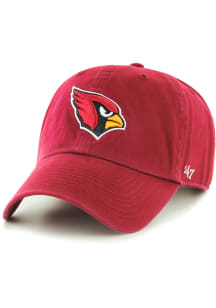47 Arizona Cardinals Clean Up Adjustable Hat - Cardinal