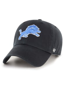 47 Detroit Lions Clean Up Adjustable Hat - Black