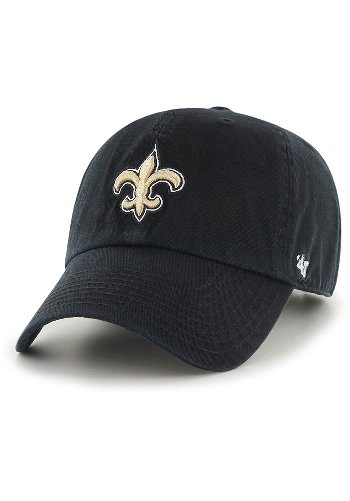 Men's New Era Black Orleans Saints Basic 9FIFTY Adjustable Snapback Hat