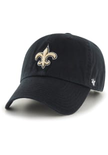 47 New Orleans Saints Clean Up Adjustable Hat - Black
