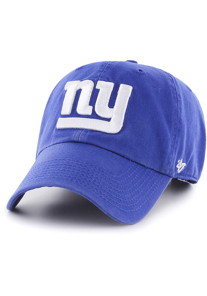 47 New York Giants ROYAL Clean Up Adjustable Hat - 48004882