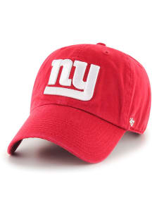 47 New York Giants Clean Up Adjustable Hat - Red
