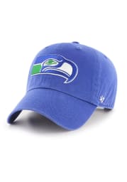 47 Seattle Seahawks Clean Up Adjustable Hat - Blue