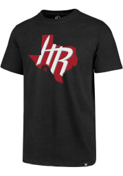 47 Houston Rockets Black State Regional Club Short Sleeve T Shirt