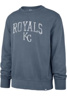 47 Kansas City Royals Mens Blue Hudson Long Sleeve Fashion Sweatshirt