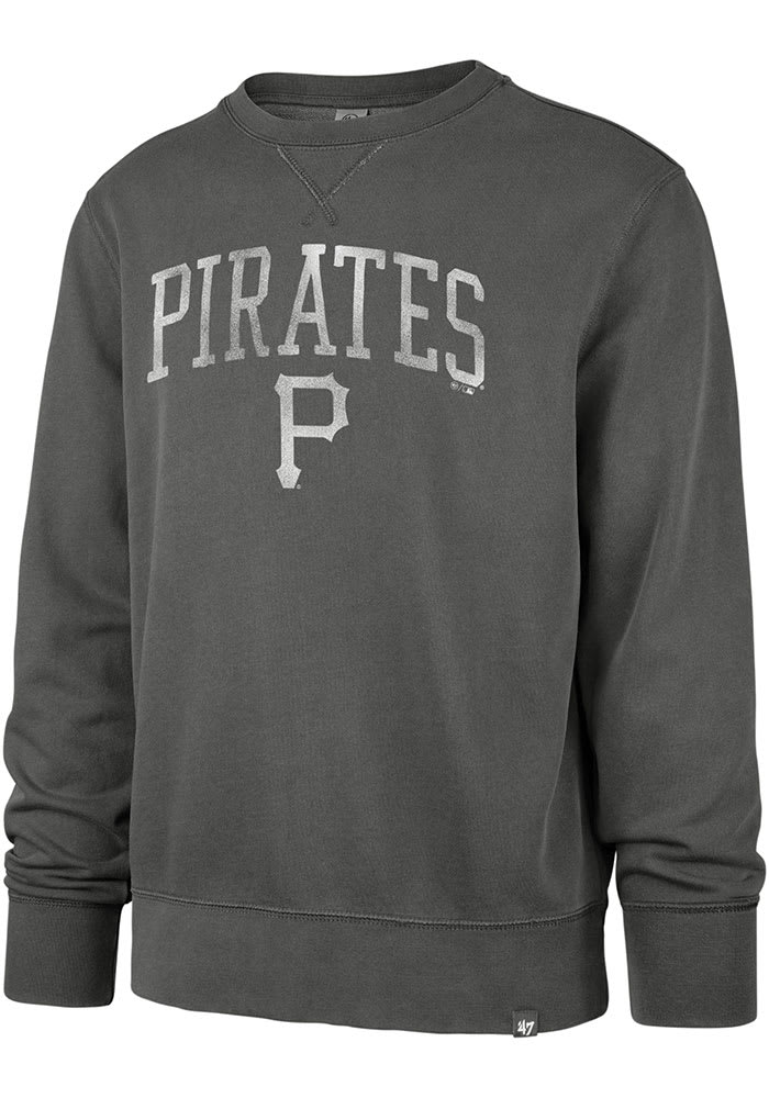 47 Pittsburgh Pirates Mens Black Hudson Long Sleeve Fashion Sweatshirt