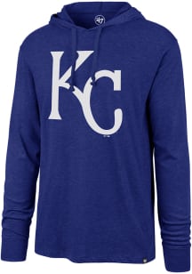 47 Kansas City Royals Mens Blue Imprint Club Long Sleeve Hoodie